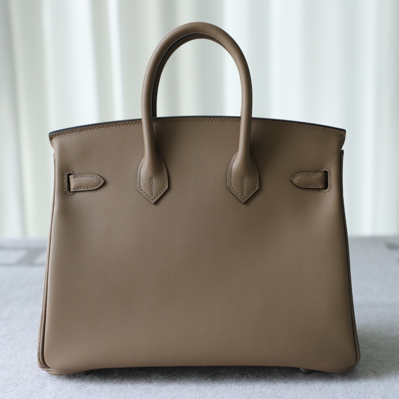 D0 Beige de Weimar swift birkin 25cm with silver hardware