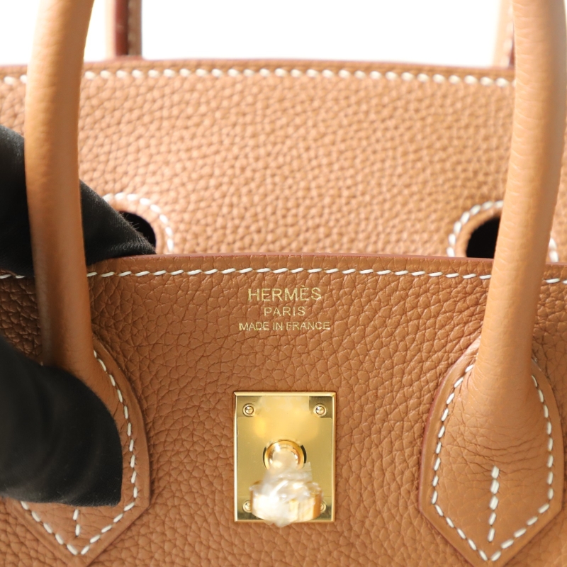 C37 GOLD veau togo birkin 25cm ghw
