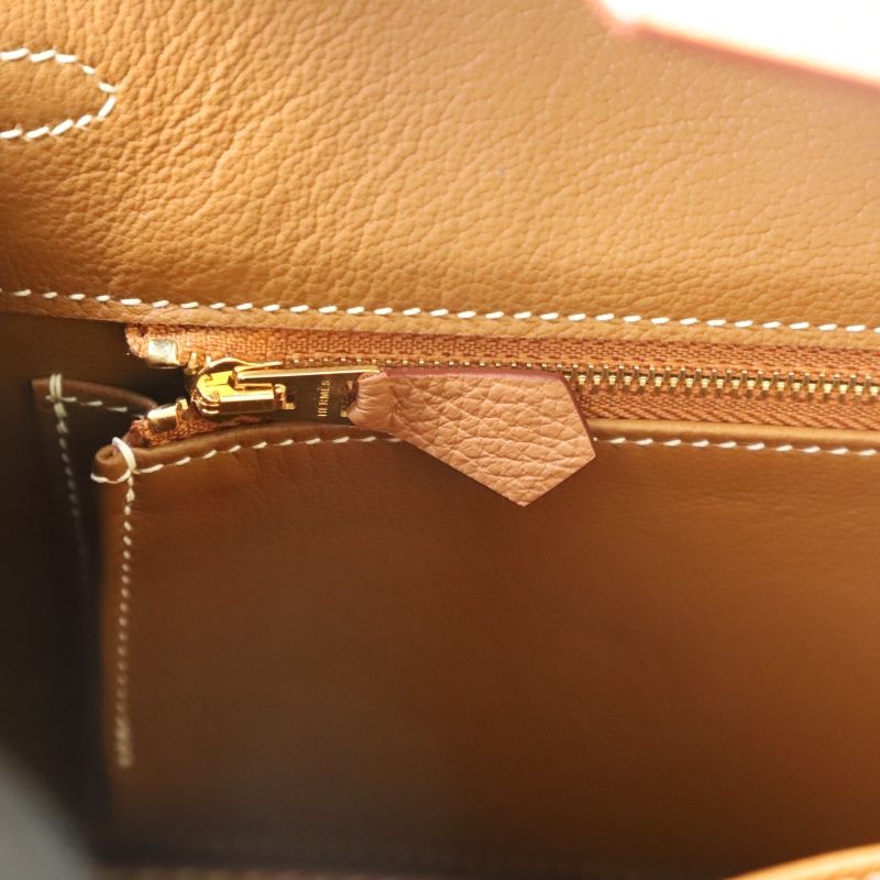 C37 GOLD veau togo birkin 25cm ghw