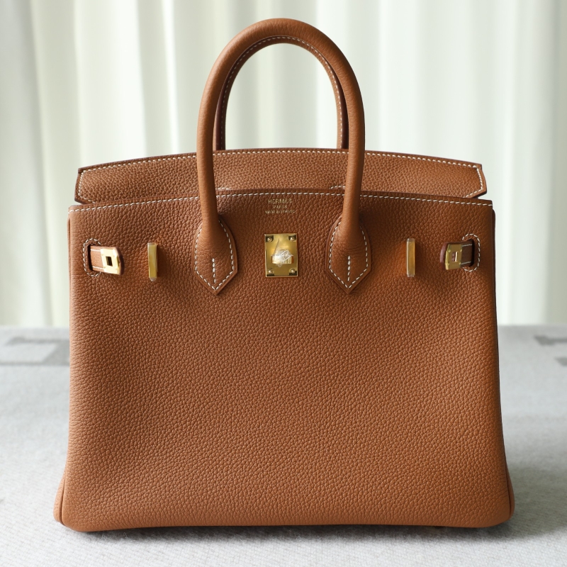 C37 GOLD veau togo birkin 25cm ghw