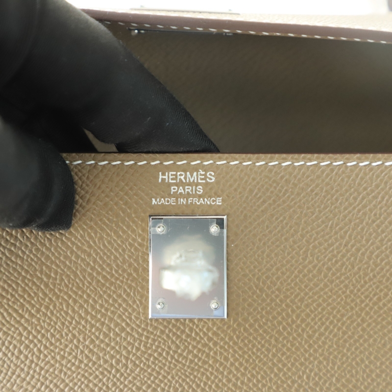 CK18 etoupe epsom kelly 25 sellier with phw