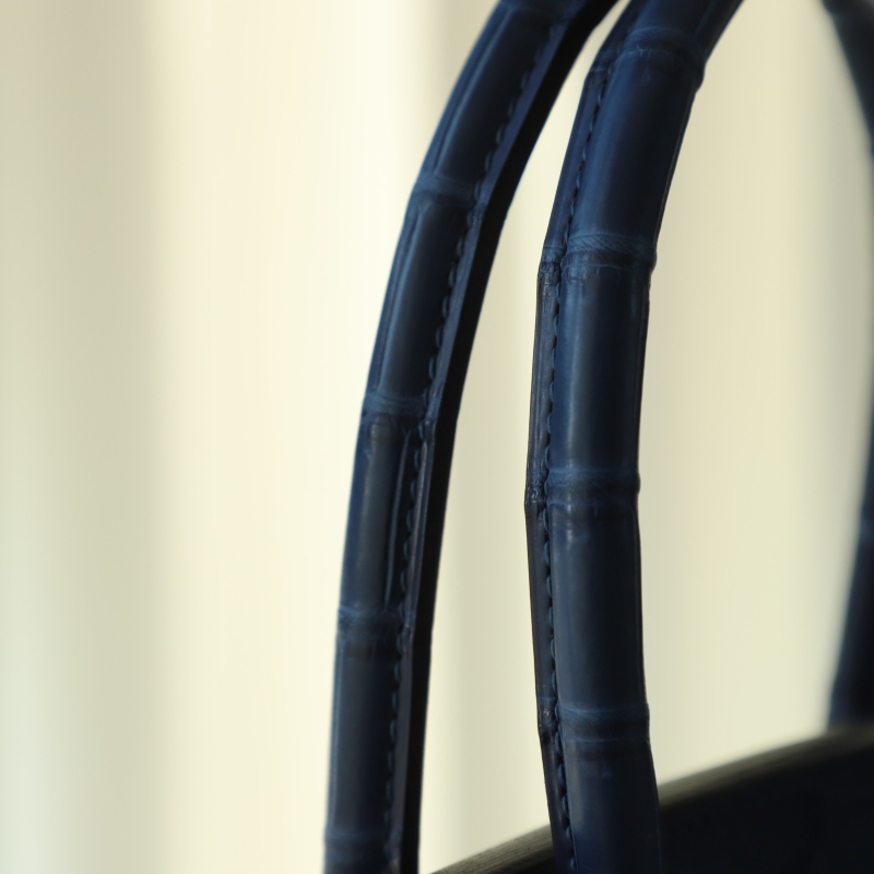 Limited Edition Birkin 30 sellier Indigo Aizome Matte Porosus Crocodile with Palladium Hardware