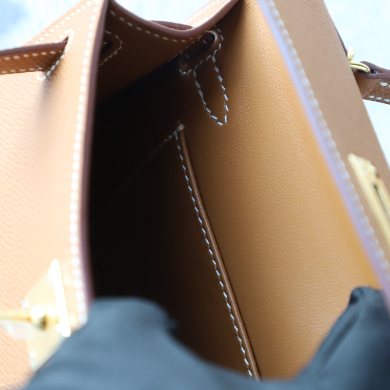 C37 GOLD epsom kelly mini II with ghw