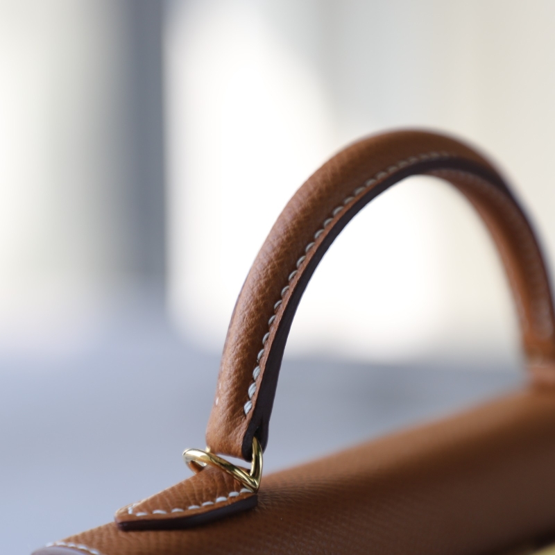 C37 GOLD epsom kelly mini II with ghw