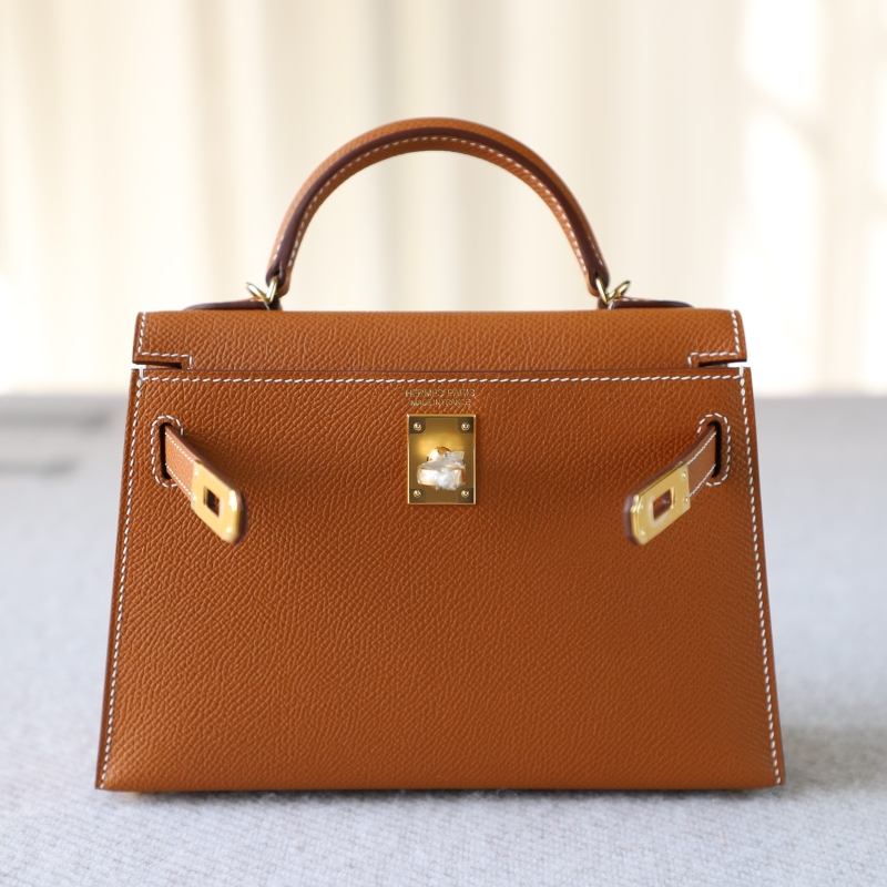 C37 GOLD epsom kelly mini II with ghw