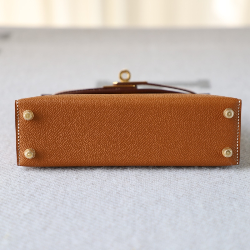 C37 GOLD epsom kelly mini II with ghw