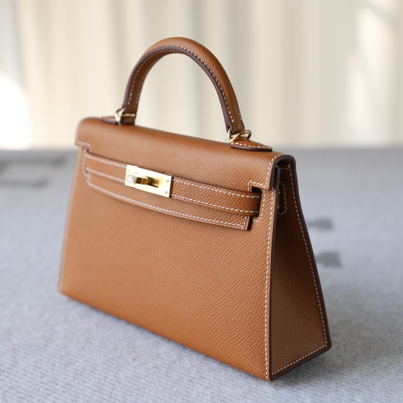 C37 GOLD epsom kelly mini II with ghw