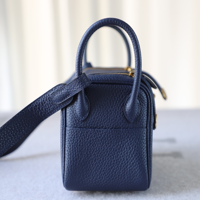 blue sapphire clemence lindy mini with ghw