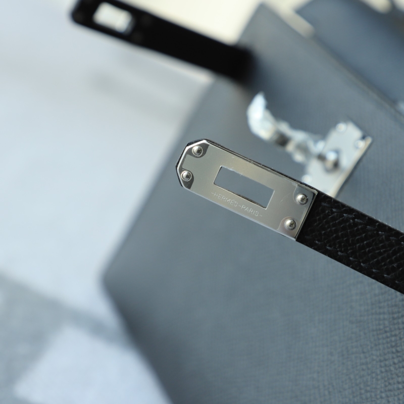 CK89 Nior Epsom kelly Pochette with phw