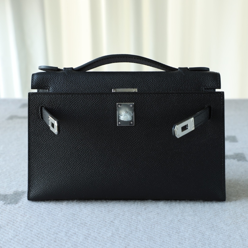CK89 Nior Epsom kelly Pochette with phw