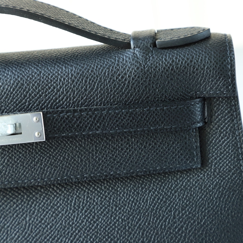 CK89 Nior Epsom kelly Pochette with phw