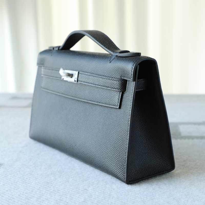 CK89 Nior Epsom kelly Pochette with phw