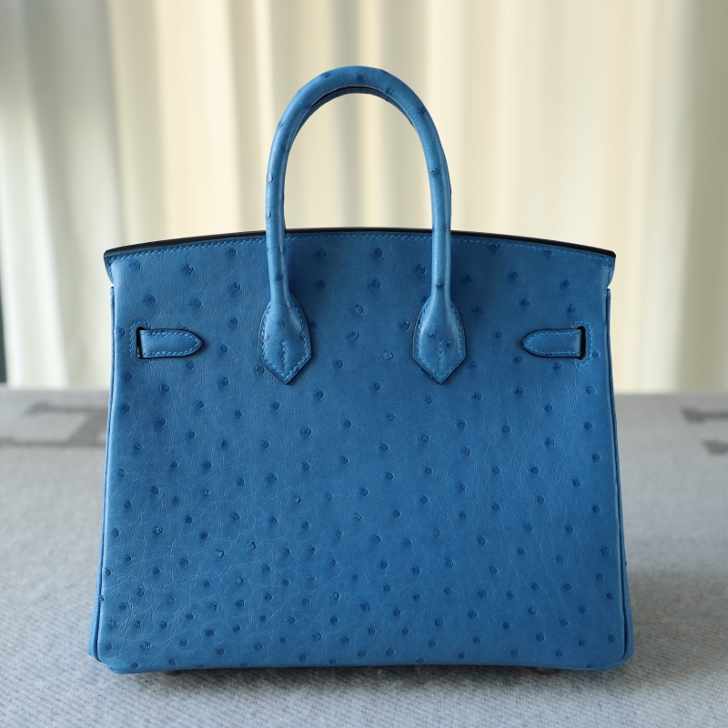 7Q Mykonos KK ostrich birkin 25 with phw