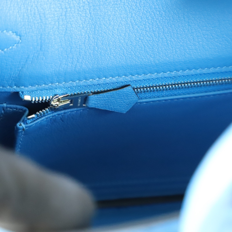 7Q Mykonos KK ostrich birkin 25 with phw