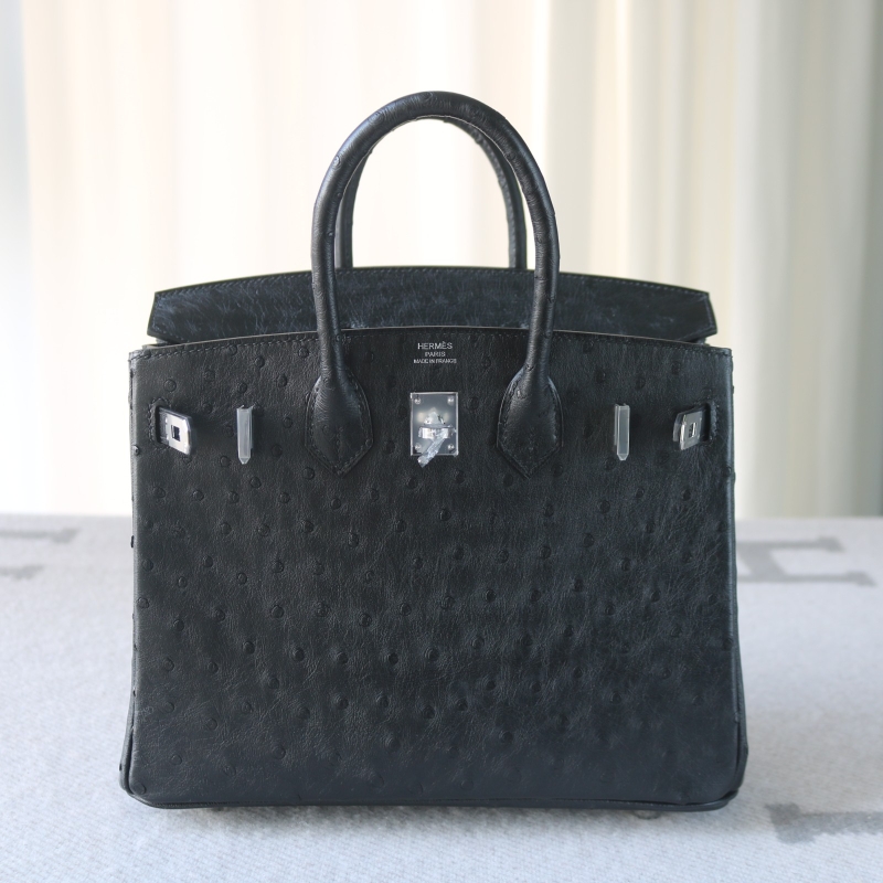 CK89 Nior ostrich birkin 25 PHW