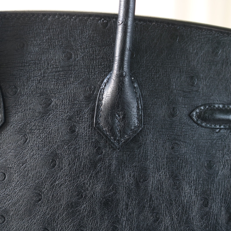 CK89 Nior ostrich birkin 25 PHW