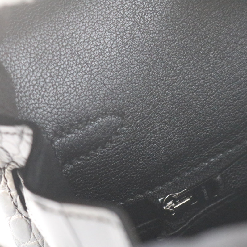 CK89 Nior matte alligator crocodile birkin 25cm with phw