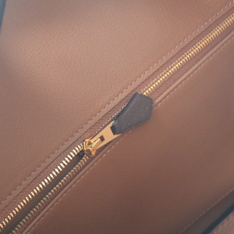 41 Havane mysore birkin 30cm with brushed gold hardware