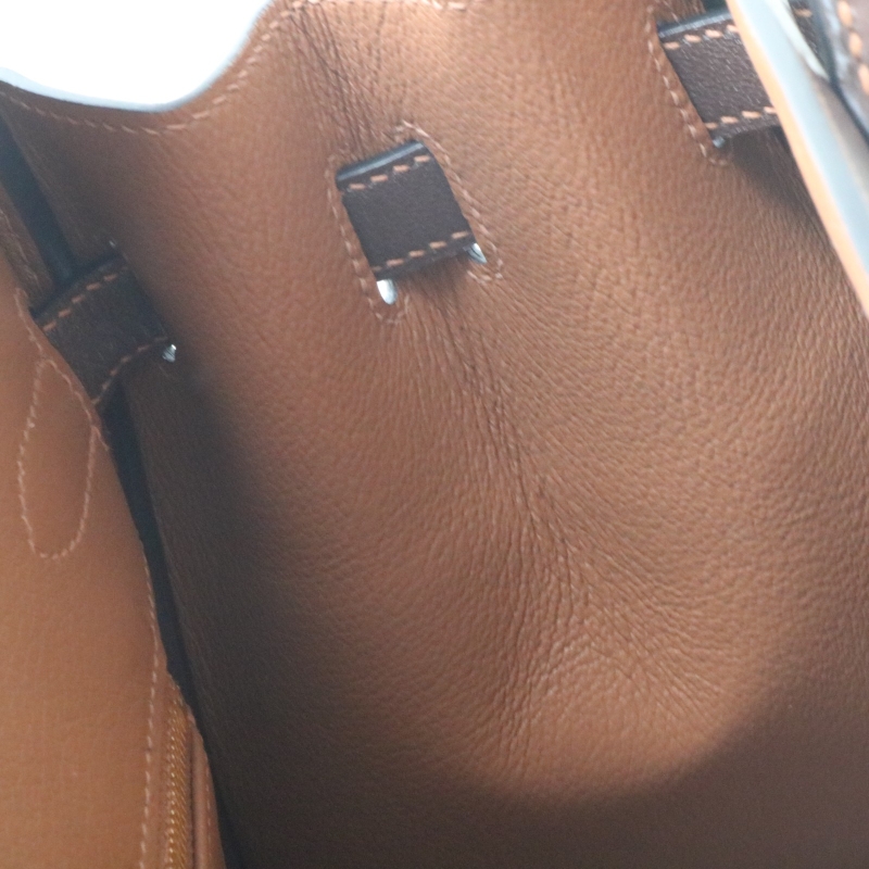 41 Havane mysore birkin 30cm with brushed gold hardware