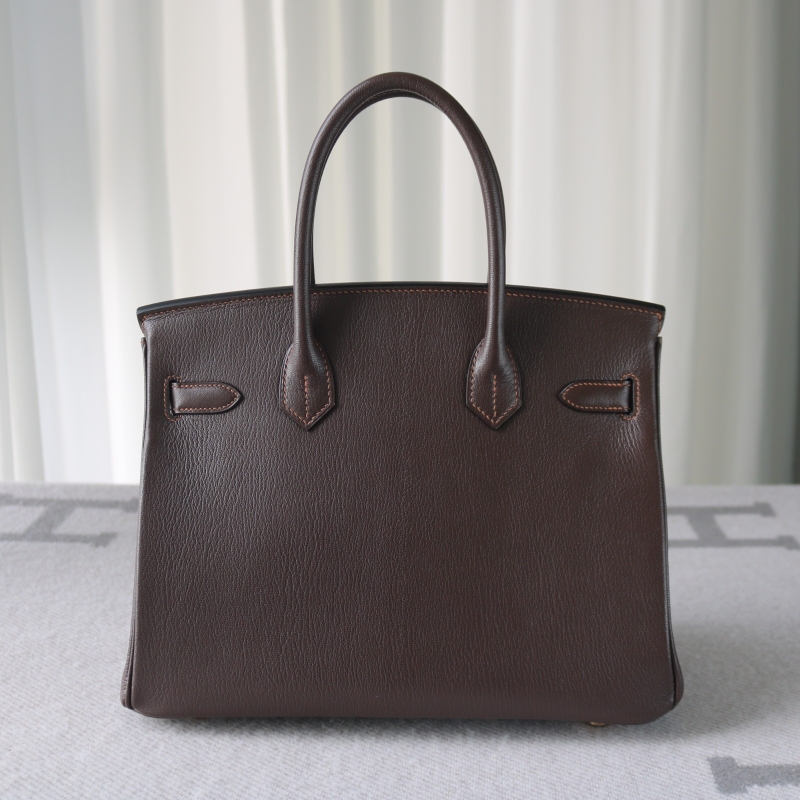 41 Havane mysore birkin 30cm with brushed gold hardware