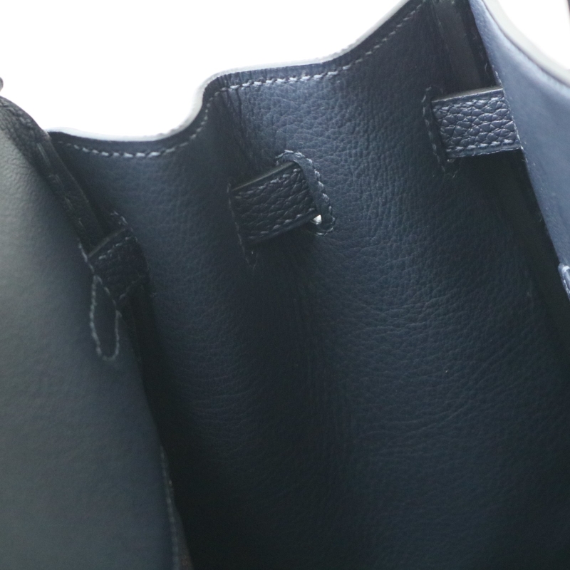 2Z blue nuit togo birkin 25 cm with rose gold hardware