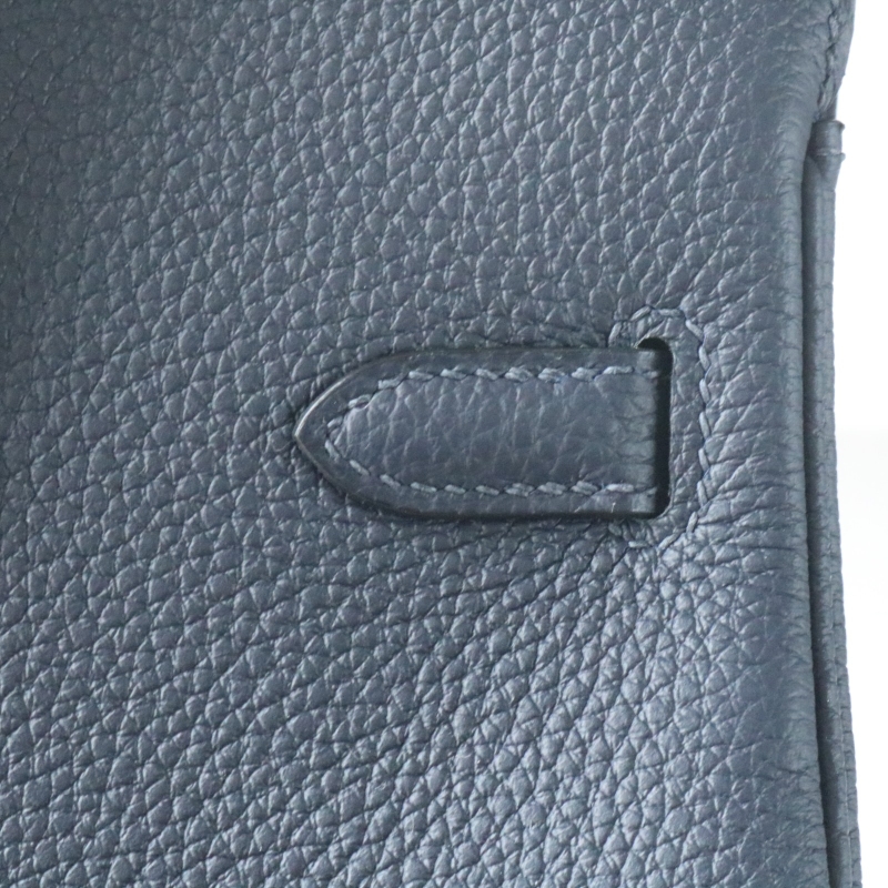 2Z blue nuit togo birkin 25 cm with rose gold hardware