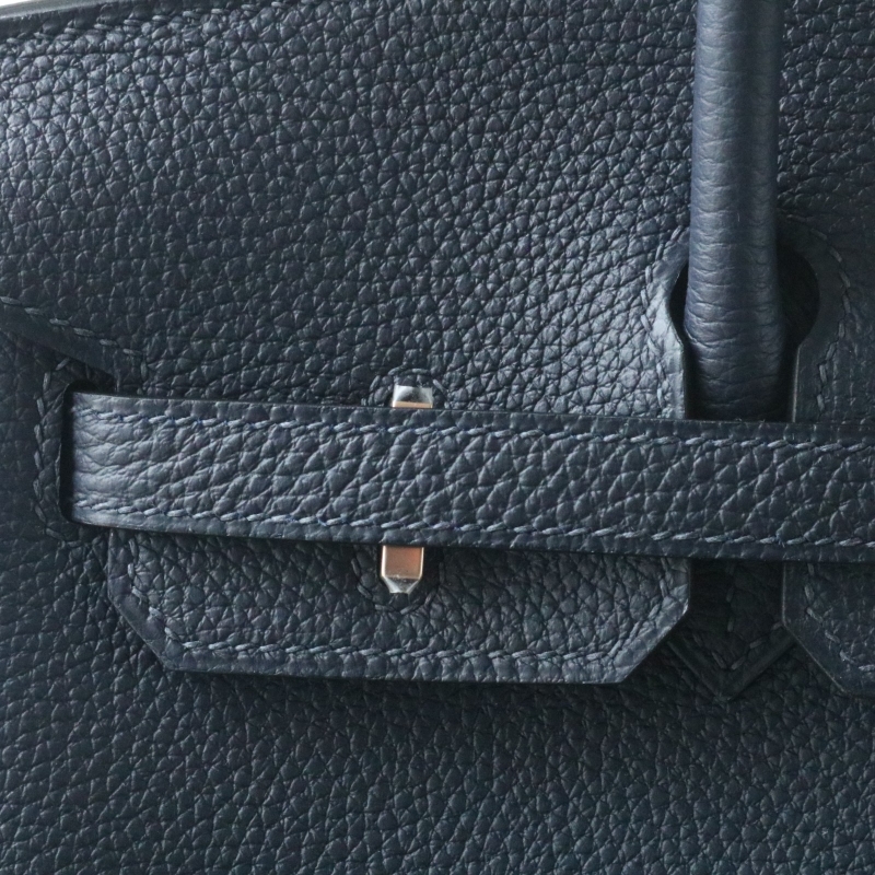 2Z blue nuit togo birkin 25 cm with rose gold hardware