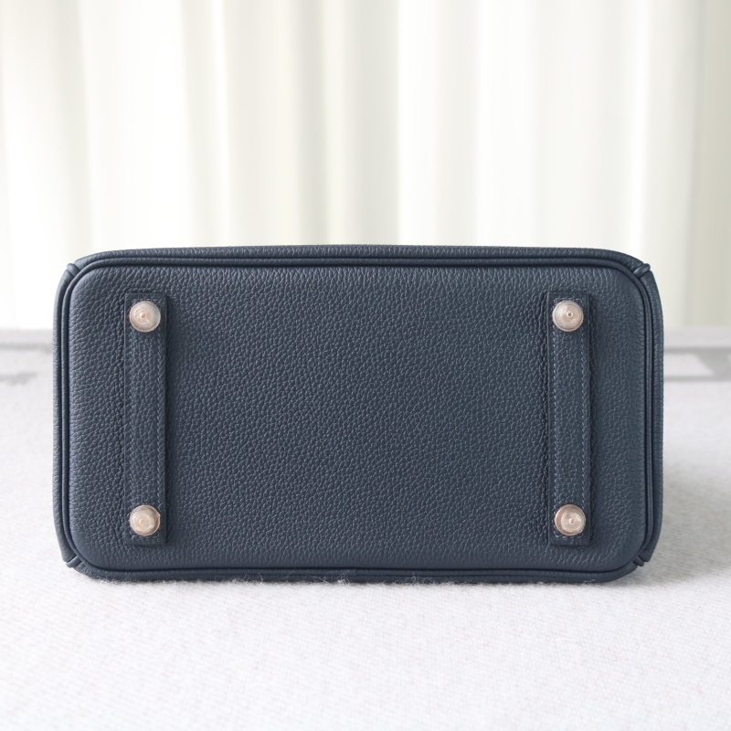 2Z blue nuit togo birkin 25 cm with rose gold hardware