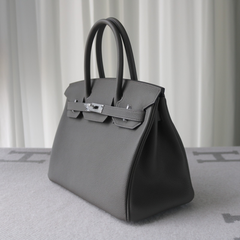 8F Etain Togo birkin 30 cm with phw