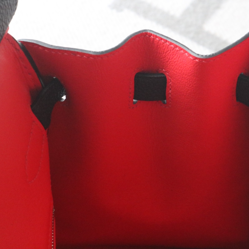 CK89 Nior togo and rouge coeur interior birkin 30 with phw