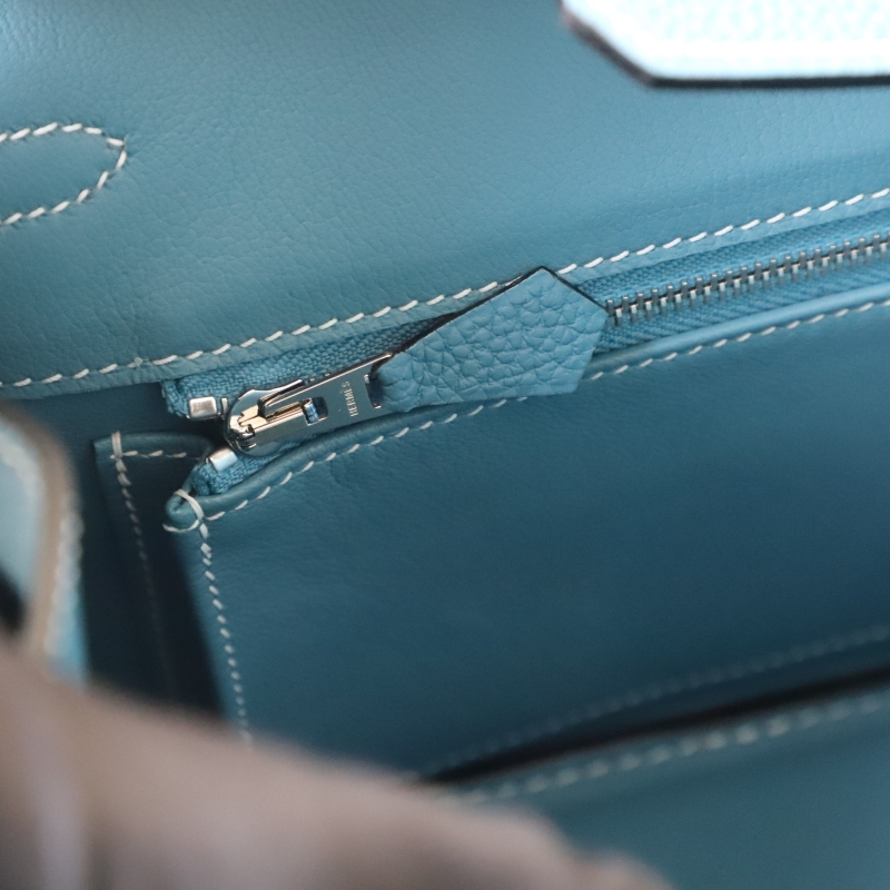 blue jean togo birkin 25 with phw