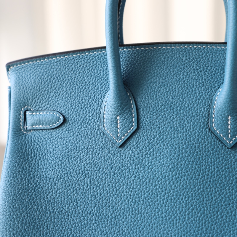 blue jean togo birkin 25 with phw