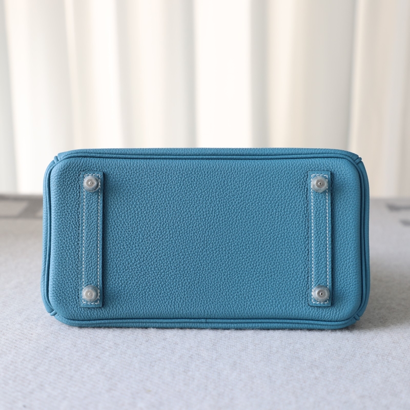 blue jean togo birkin 25 with phw