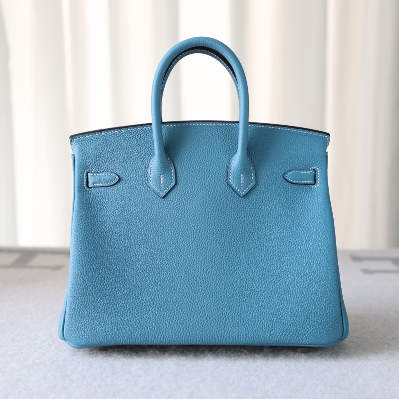 blue jean togo birkin 25 with phw