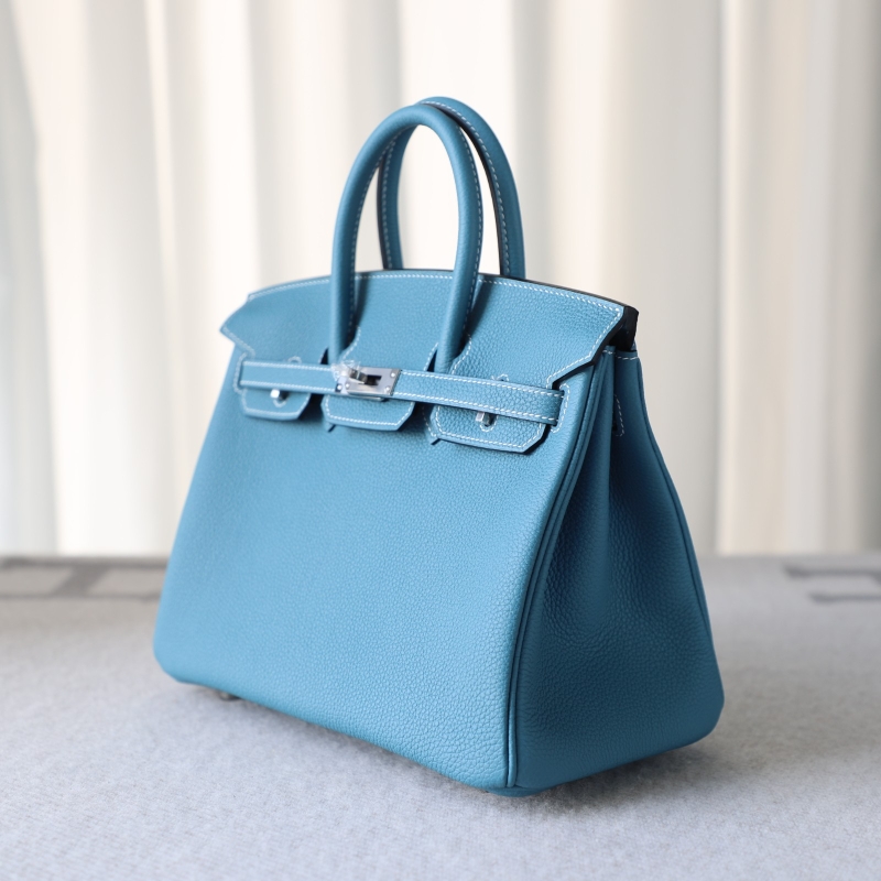blue jean togo birkin 25 with phw