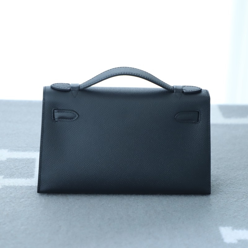 CK89 Nior Epsom Kelly Pochette With GHW