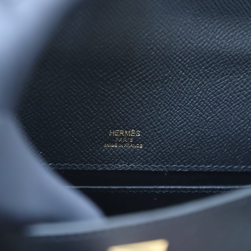 CK89 Nior Epsom Kelly Pochette With GHW