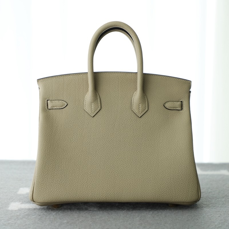  C81 Gris Tourterelle togo birkin 25 with Ghw