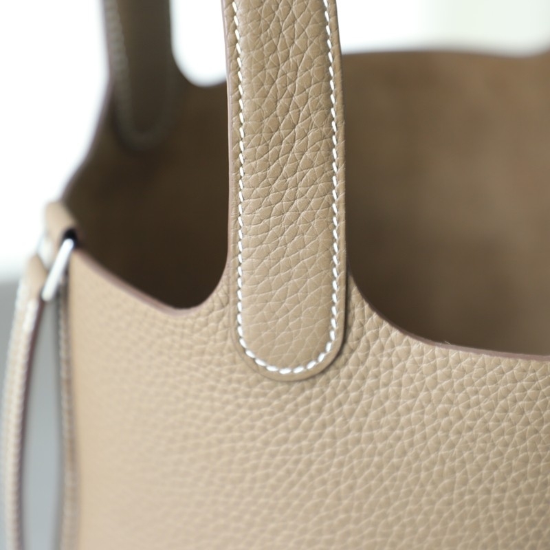 CK18 etoupe clemence picotin 18cm with phw
