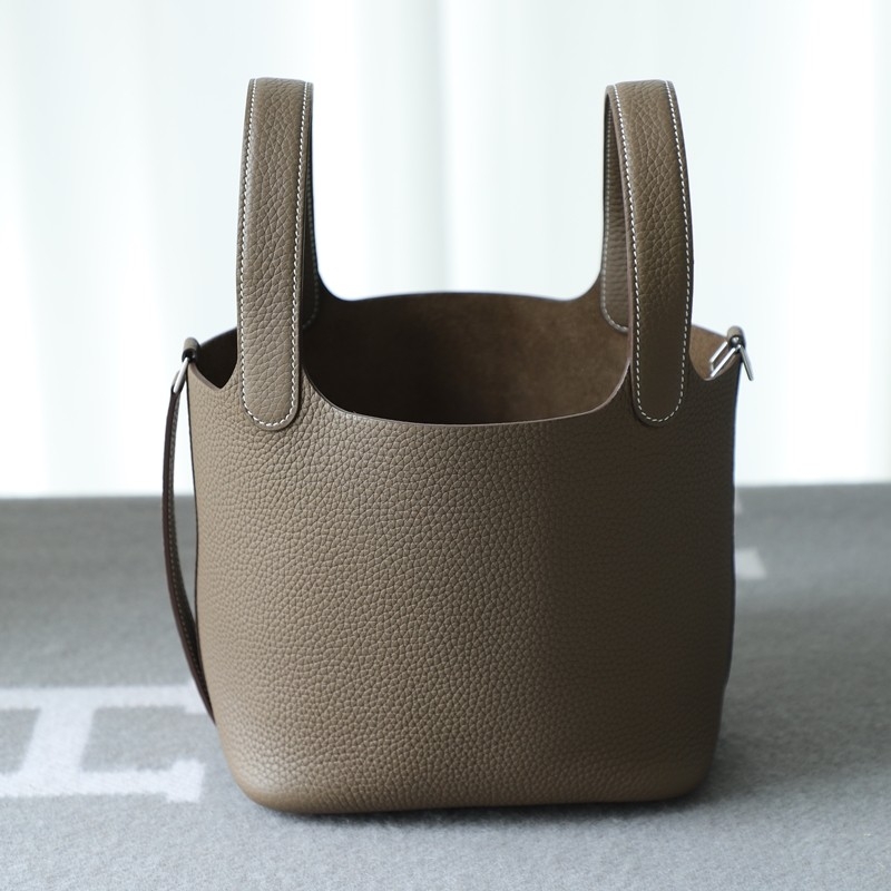 CK18 etoupe clemence picotin 18cm with phw