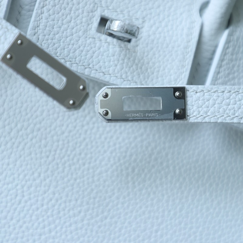 01 Blanc togo birkin 25 with phw