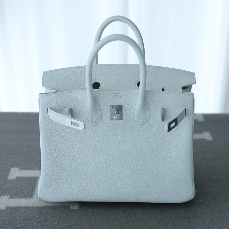 01 Blanc togo birkin 25 with phw