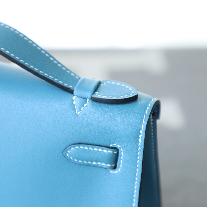 blue jean swift kelly pochette with ghw