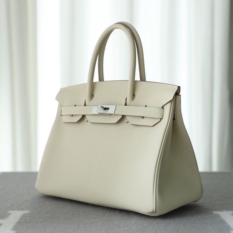 C10 Craie togo birkin 30 with GHW