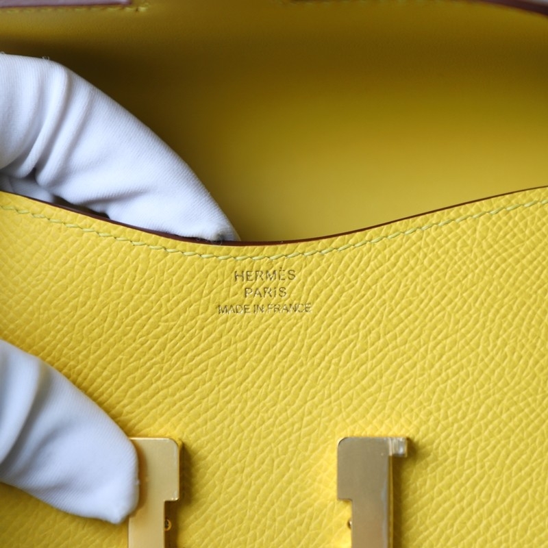 9O Jaune De NapIes Epsom Constance Slim With GHW