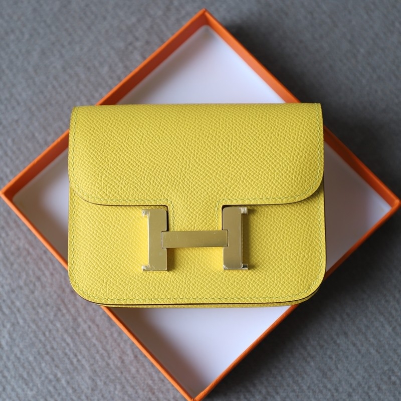 9O Jaune De NapIes Epsom Constance Slim With GHW