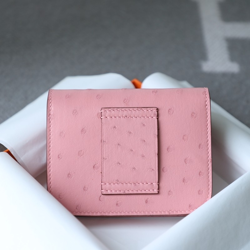 3Q Rose Sakura ostrich Constance Slim With RGHW