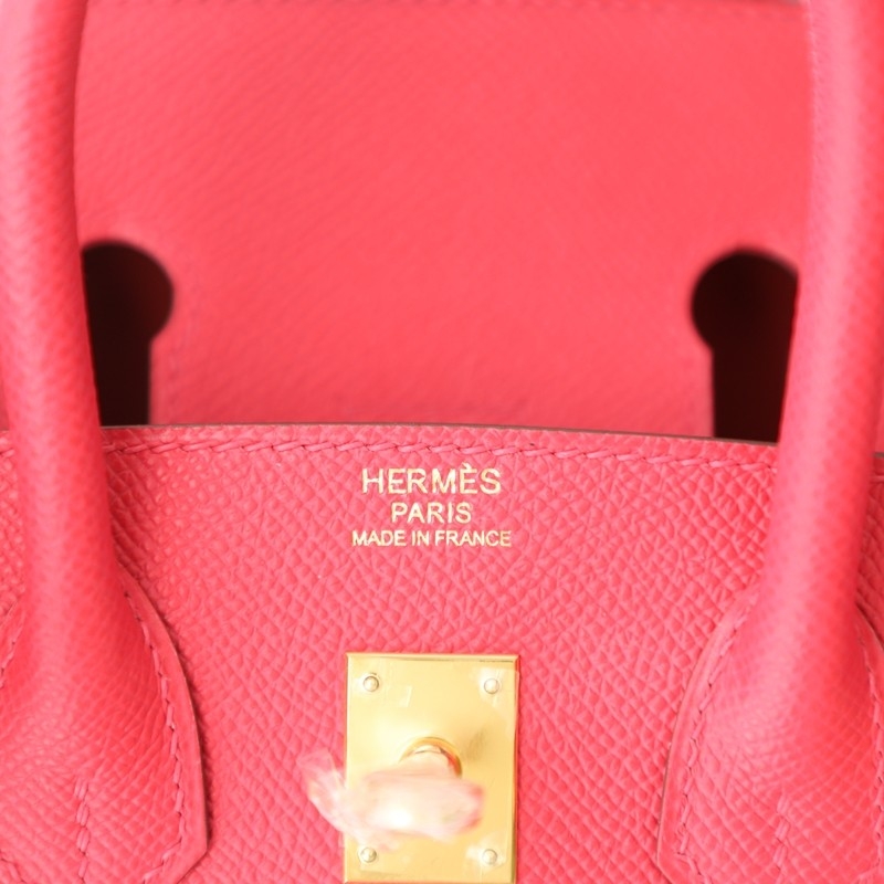 I6 Rose Extreme Epsom Birkin 25 With GHW