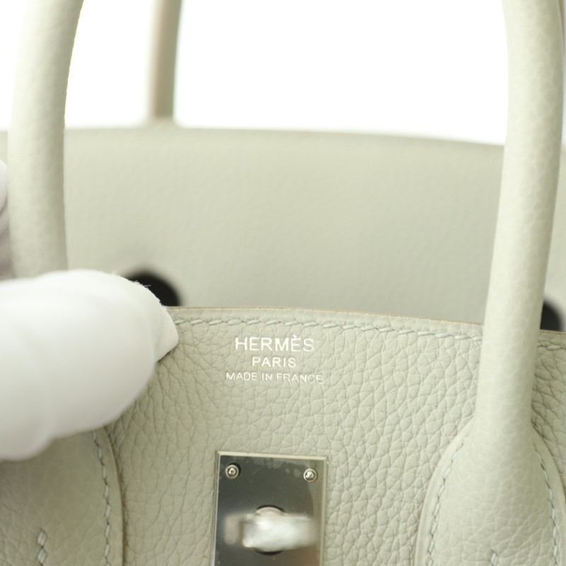 c80 gris pearl togo birkin 25 phw