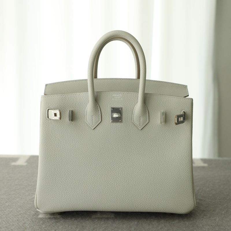 c80 gris pearl togo birkin 25 phw